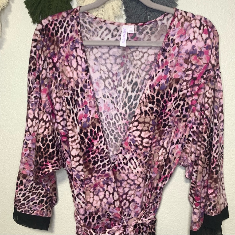 robe joyspun pink size 2X- 3X - Picture 5 of 10
